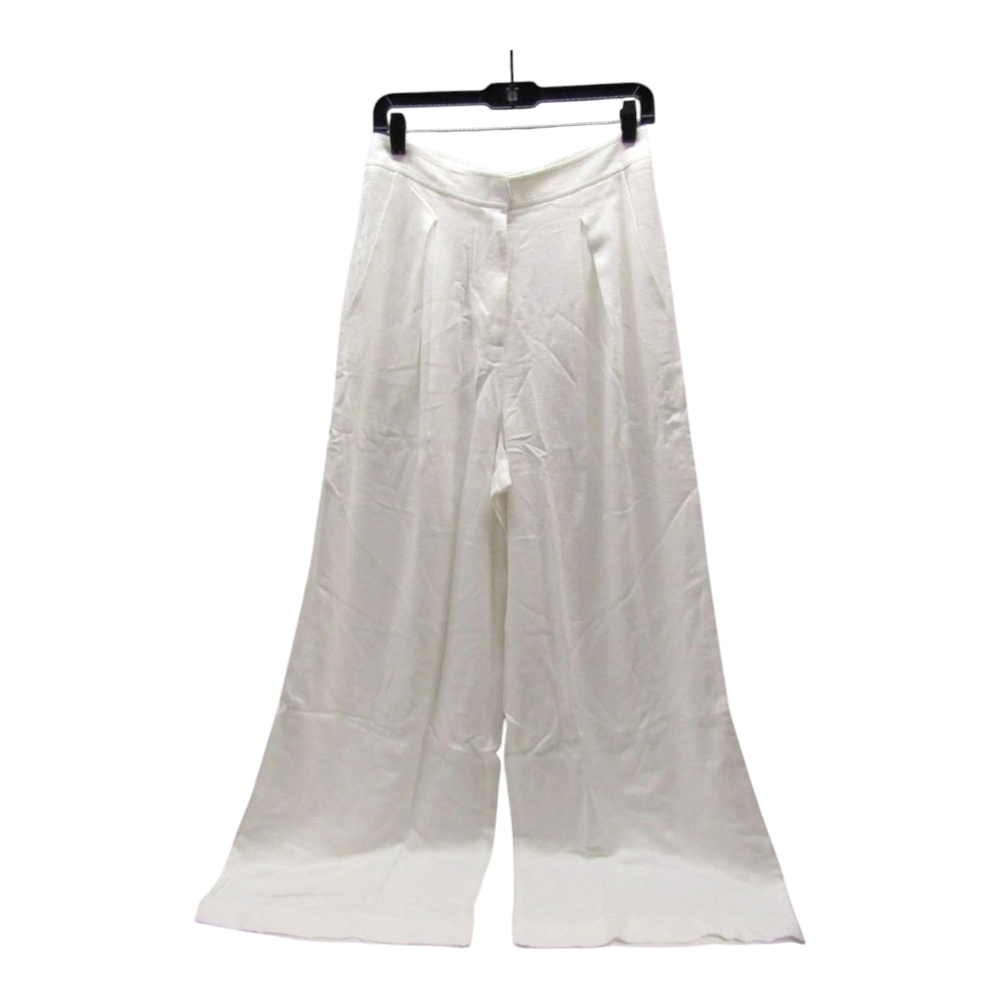 The Noli Shop Women's Linen Pant White Size M Seychelles Relaxed $MSRP $125 - Picture 2 of 12